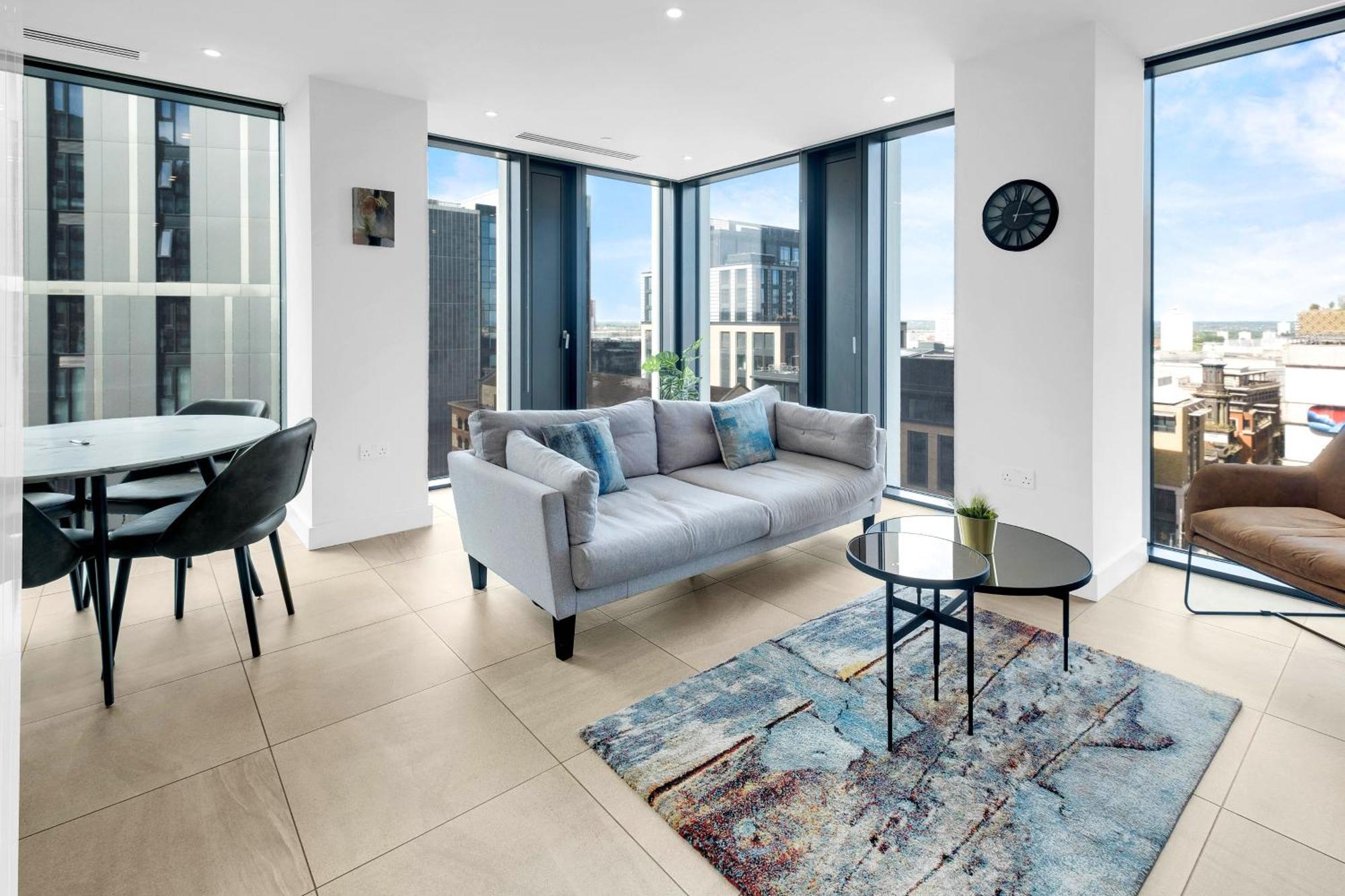 Mercian Luxury Serviced Apartments- Birmingham City Centre - Your Perfect Stay - Gym Rooftop Terrace Cinema Room Exterior foto
