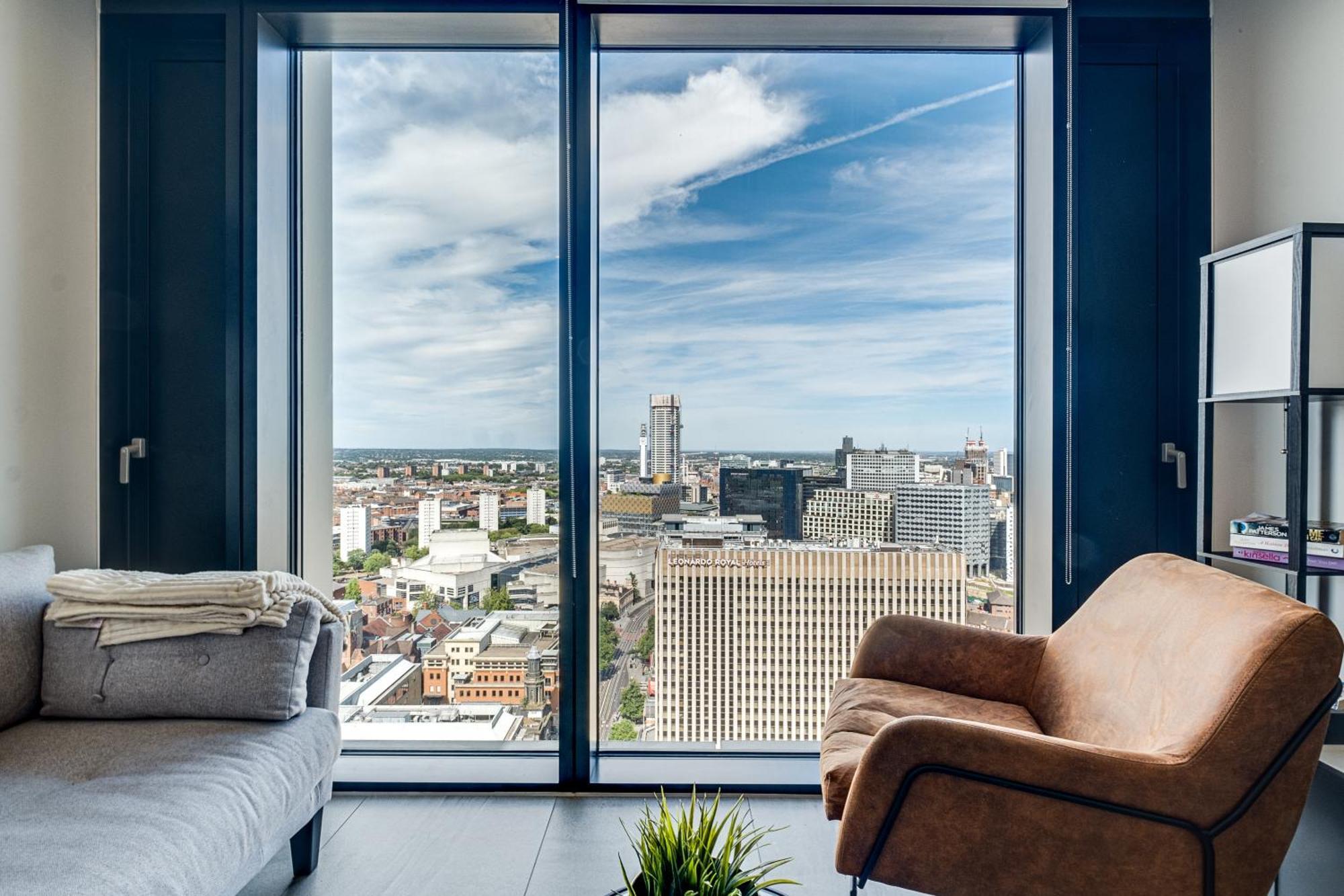 Mercian Luxury Serviced Apartments- Birmingham City Centre - Your Perfect Stay - Gym Rooftop Terrace Cinema Room Exterior foto